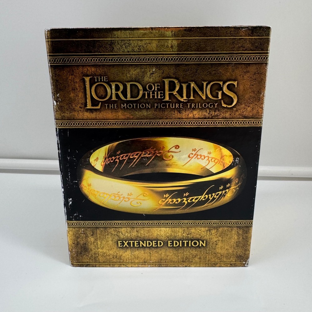 Lord of the Rings Motion Picture Trilogy Extended Edition Blu-ray Box Set